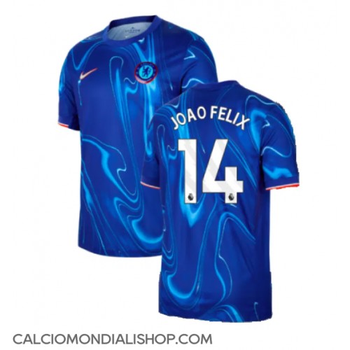 Maglie da calcio Chelsea Joao Felix #14 Prima Maglia 2024-25 Manica Corta